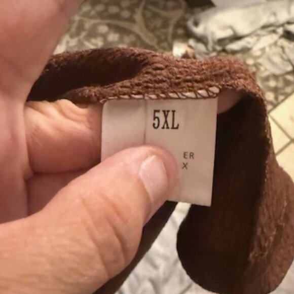 BEAUTIFUL Brown Skirt Size 5XL - Picture 3 of 3